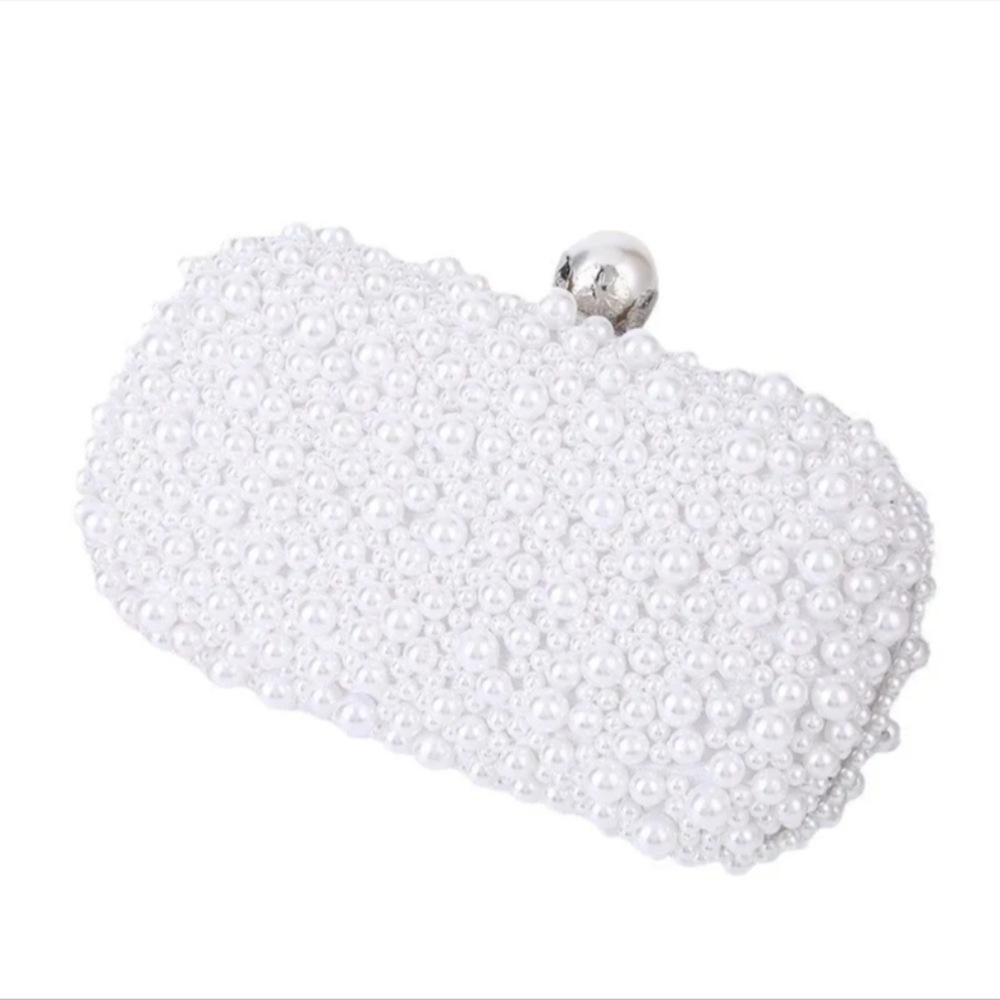 Simone - Pearl Hand Clutch - Picture 6 of 11